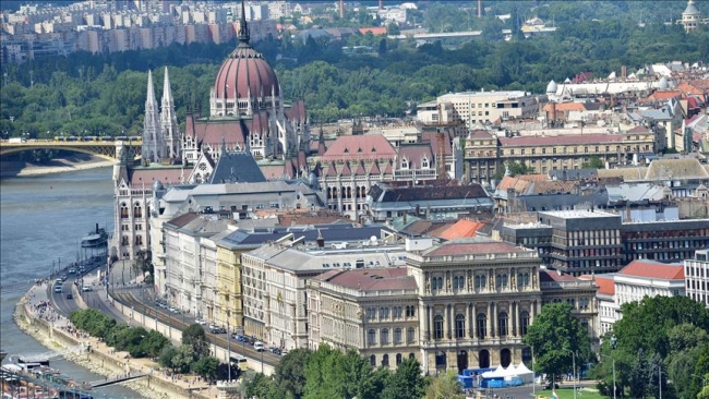 Macaristan'ın başkenti Budapeşte. Fotoğraf: AA